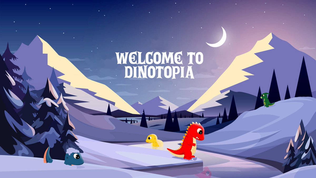 DinotopiaNFT's tweet photo. We announce the official launch of Dinotopia! From now on we will start an advertising and marketing campaign to create a large and respectful community!
#NFTs  #PlayToEarn #BlockchainGaming #Metaverse  #Scholarships https://t.co/y745xsqGmm