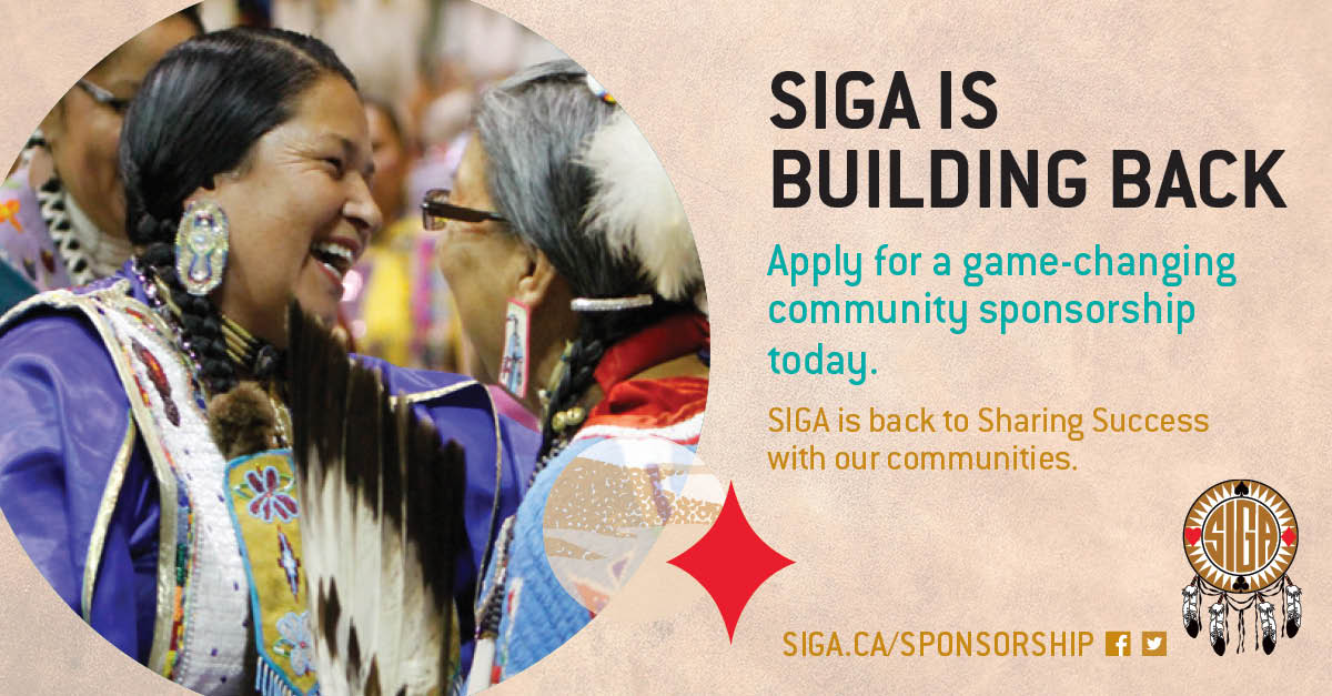 SIGA is back to Sharing Success with our communities. Apply for a game-changing community sponsorship today at siga.ca/sponsorship. #gamechanger #sponsorship #community #sk