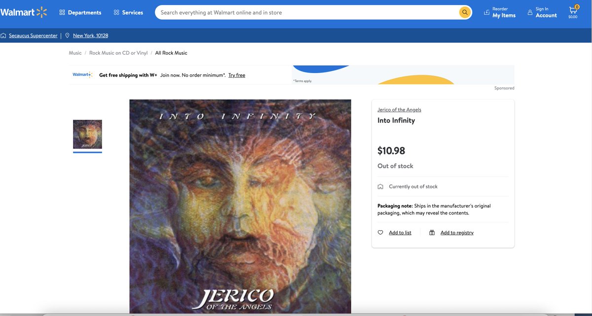 JericoDeAngelo8's tweet photo. Its a good day when your  CDs have SOLD OUT at Walmart! 
#singersongwriter #nycsongwriter #songwritersofinstagram #songwriterlife #singersongwriter #actorslifestyle #singerslife https://t.co/n5OE6Wy0jN