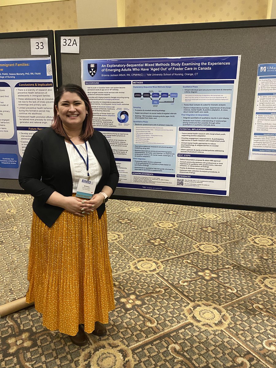 BriJacksonRN's tweet photo. So honored to have represented @yalenursing at the 34th annual @enrs_science conference, focused on diversity, equity, and inclusion through nursing science. #ENRS2022 🥼🔬🩺 https://t.co/JCwjobvSyS