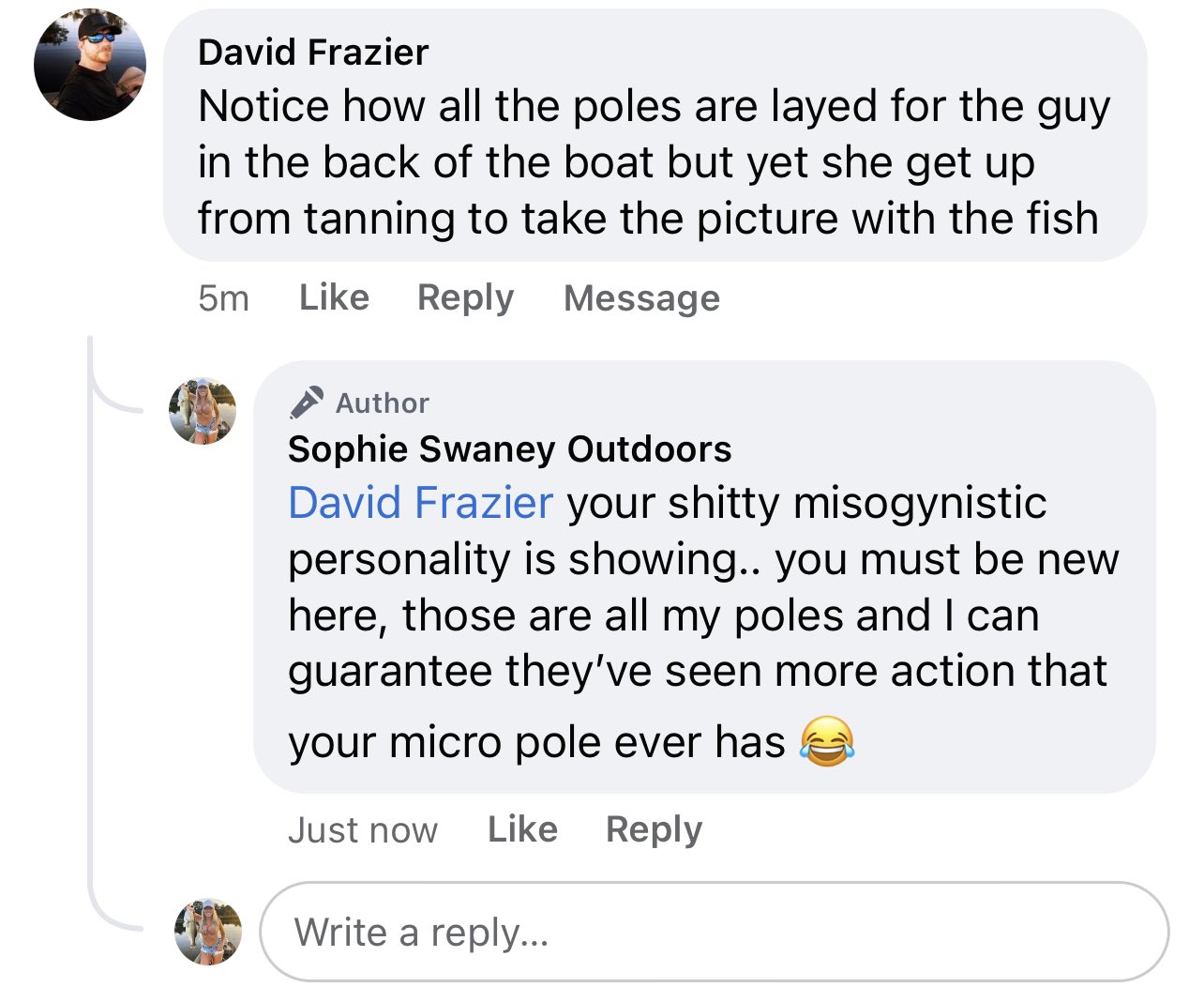 Sophie Swaney on Twitter "I love putting shitty men in their place 🥰