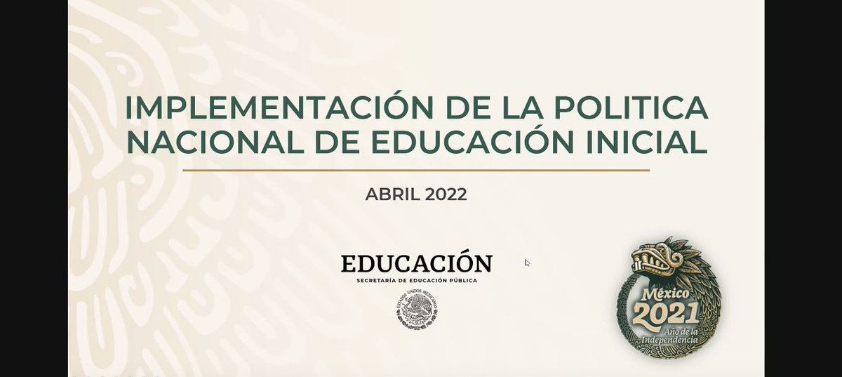 SIPINNA_MX's tweet photo. Durante la Sesión, la Dirección de Educación Inicial de la @SEP_mx presentó los propósitos y alcances de la Política Nacional de Educación Inicial #PNEI, donde las #NNA son el centro del modelo educativo sin distinción, con acceso equitativo y sin discriminación https://t.co/yGCYASN2XM