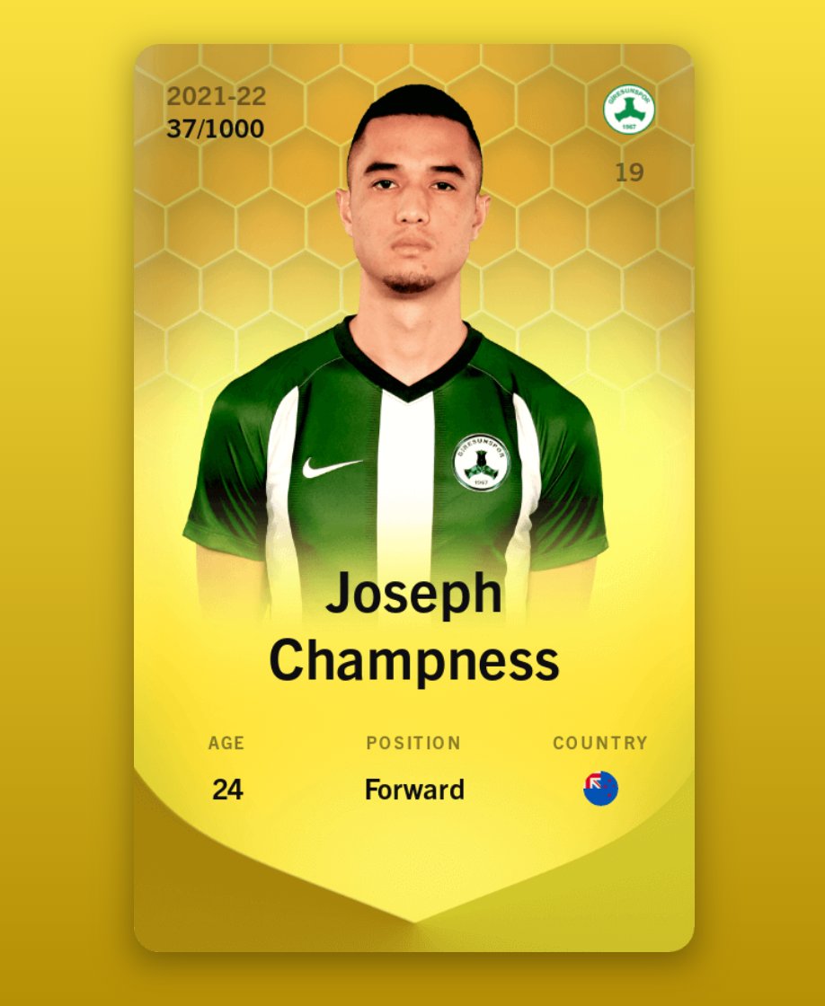 SoRareTricks's tweet photo. SORARE GIVEAWAY!!!! 

To enter, you must:

1. Retweet, Like and Follow
2. Retweet The Pinned Tweet

You will win a LIMITED Joseph Champness

Deadline is Friday 8th at 18:00 BST

Good luck!

#Giveaways #NFT #NFTGiveaway #Sorare https://t.co/9luDNjwSUc