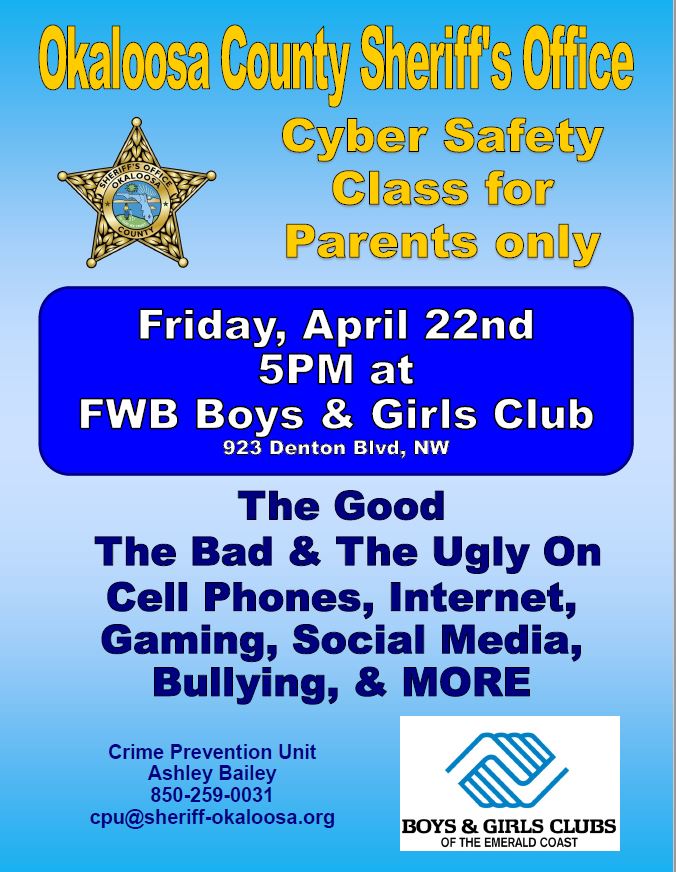 OCSOALERTS's tweet photo. All things CyberSafety for #ParentsOnly! https://t.co/PfLulxylCV