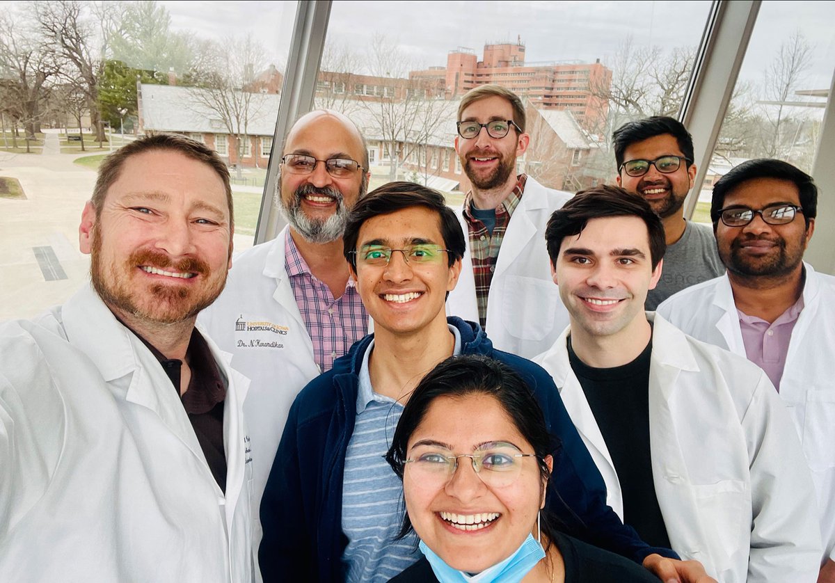 UIPathology's tweet photo. Congratulations to Dr. Nitin Karandikar (@PathImmune) and his lab team for receiving a new 4-year VA MERIT CRSD grant, for "Effector-Regulator Immune Interactions During Autoimmune Demyelinating Disease." https://t.co/DpCzRuHYAi @KshitijaK4 @Chakry11008459 https://t.co/SEgHPsgQEs