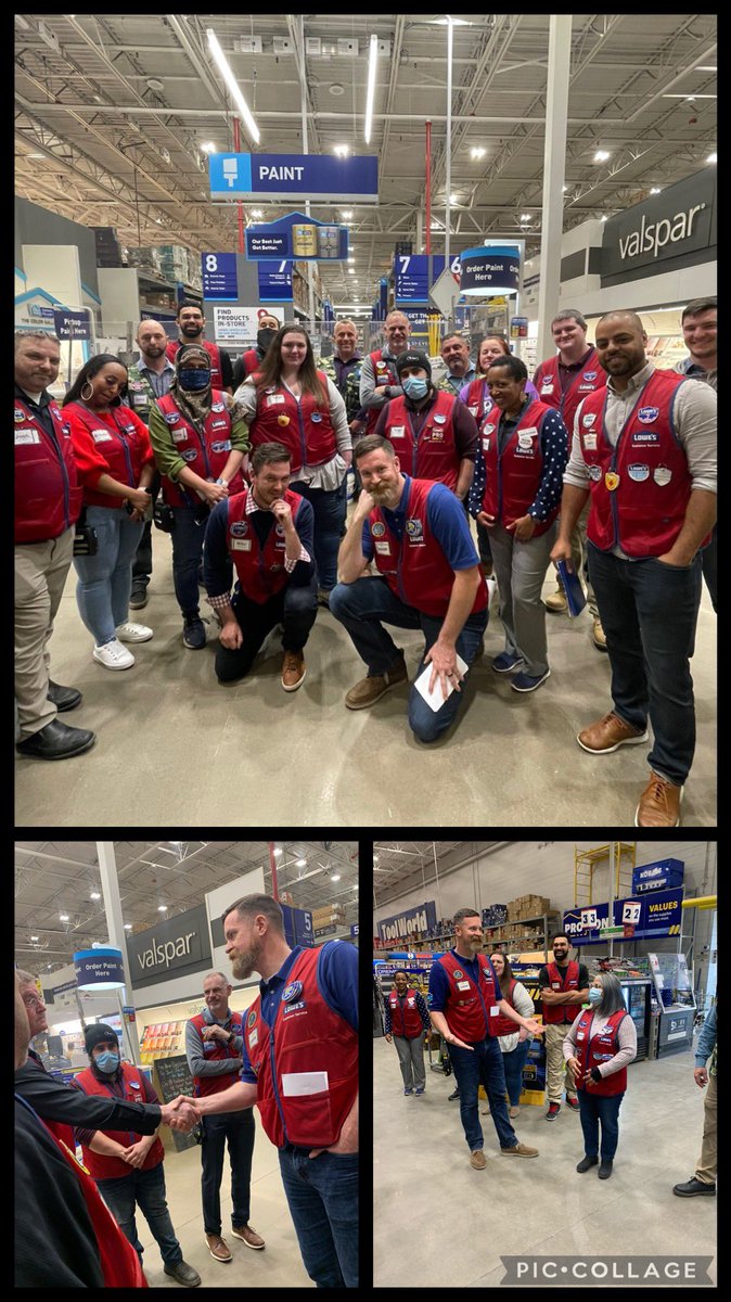 Michael Whitford (@_whitford_mike) on Twitter photo 😎Thanks for visiting with us Hank Jones! <a href="/LowesSafe/">Lowe's Safe</a> We are working hard each day <a href="/ChantillyLowes/">Lowe's of Chantilly, VA</a> to build a strong 💪 safety culture for ourselves peers and customers #thisisourhouse #finditfixit <a href="/1290Lowes/">Lowes District 1290</a> <a href="/JoshWilner/">Josh Wilner</a> <a href="/BellAnyae/">Anyae Bell</a> <a href="/ShuellWilliam/">William Shuell</a> <a href="/KeithRedmiles/">Keith Redmiles</a> <a href="/BenitoKomadina/">Benito.Komadina@Lowes</a> 😎Thanks for visiting with us Hank Jones! <a href="/LowesSafe/">Lowe's Safe</a> We are working hard each day <a href="/ChantillyLowes/">Lowe's of Chantilly, VA</a> to build a strong 💪 safety culture for ourselves peers and customers #thisisourhouse #finditfixit <a href="/1290Lowes/">Lowes District 1290</a> <a href="/JoshWilner/">Josh Wilner</a> <a href="/BellAnyae/">Anyae Bell</a> <a href="/ShuellWilliam/">William Shuell</a> <a href="/KeithRedmiles/">Keith Redmiles</a> <a href="/BenitoKomadina/">Benito.Komadina@Lowes</a>