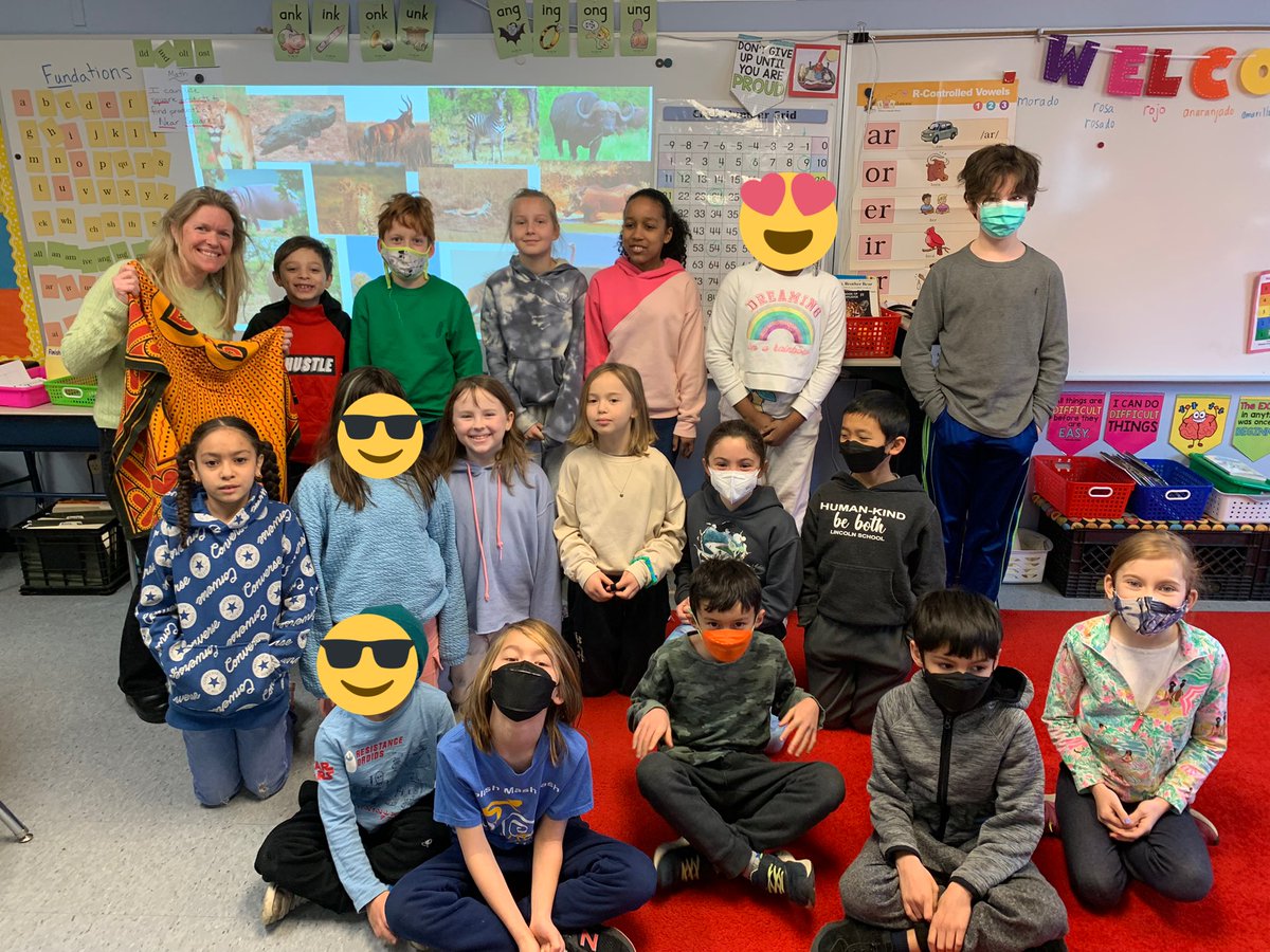 Mrs. Montero taught us all about her time in Kenya!  Ask your child about some cool Kenyan facts! 🇰🇪