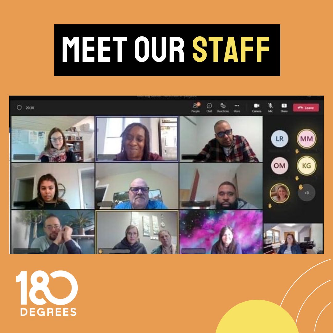 It’s not often we get to come together from across Minnesota to get to know each other and talk about why we chose 180 Degrees! While many of us work in different programs, we are united by our mission to create safe spaces that honor each individual’s healing journey.❤️