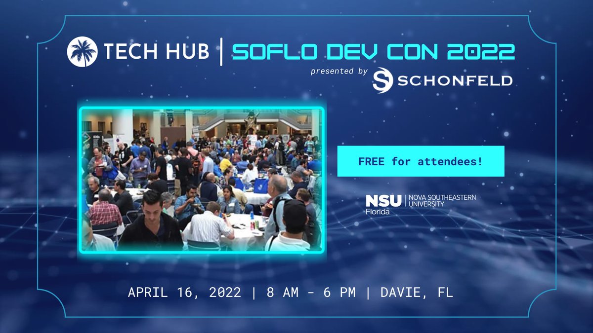 BrowardArtsCal's tweet image. Did you know? April is #SoFloTechMonth! Creatives, check out the innovative events and conferences aimed at #BuildingSoFlo and expand your tech and startup game all month long. 🌐

Learn more about the events here: bit.ly/3u8ZK6Y