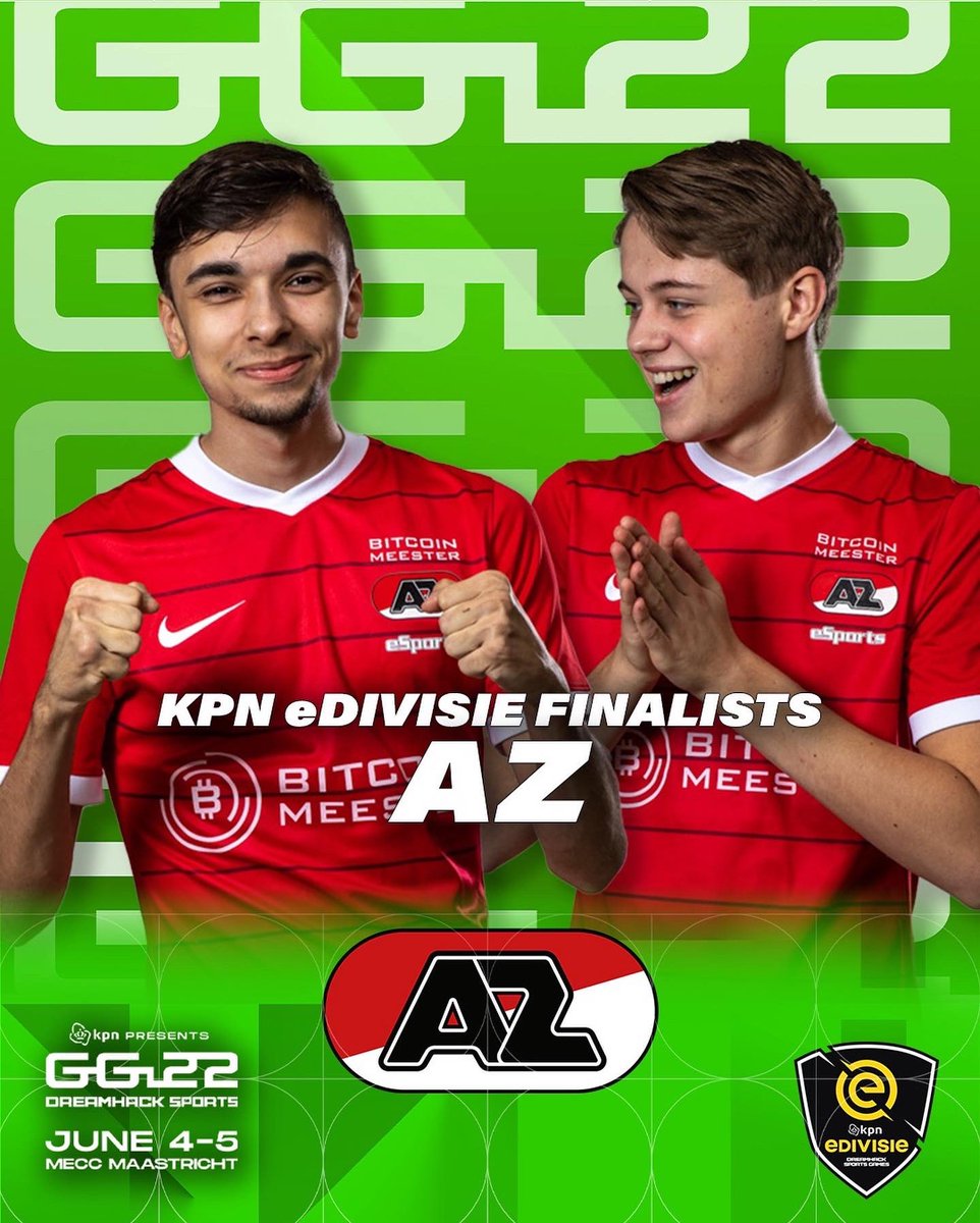 GGDHSportsGames's tweet photo. 🔥THE FINAL 4 CLUBS HAVE QUALIFIED🔥

Congratulations to @AZAlkmaar, @scHeerenveen, @necnijmegen and @RKCWAALWIJK on qualifying for the @KPN @eDivisie Finals! 

➡️ Get your tickets now and experience the KPN eDivisie Finals LIVE! 👀 https://t.co/Ziksi00D6A https://t.co/o0OoC0iILx