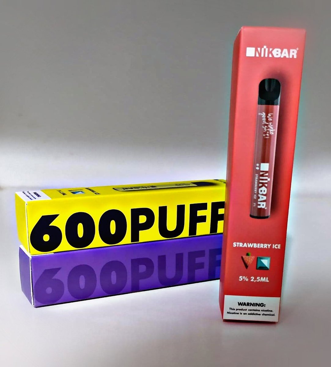 TabacariaLand's tweet photo. Cadê os amantes de pod descartável? 💨❤️
#Nikbar #Pod https://t.co/jI1NsLcMv2
