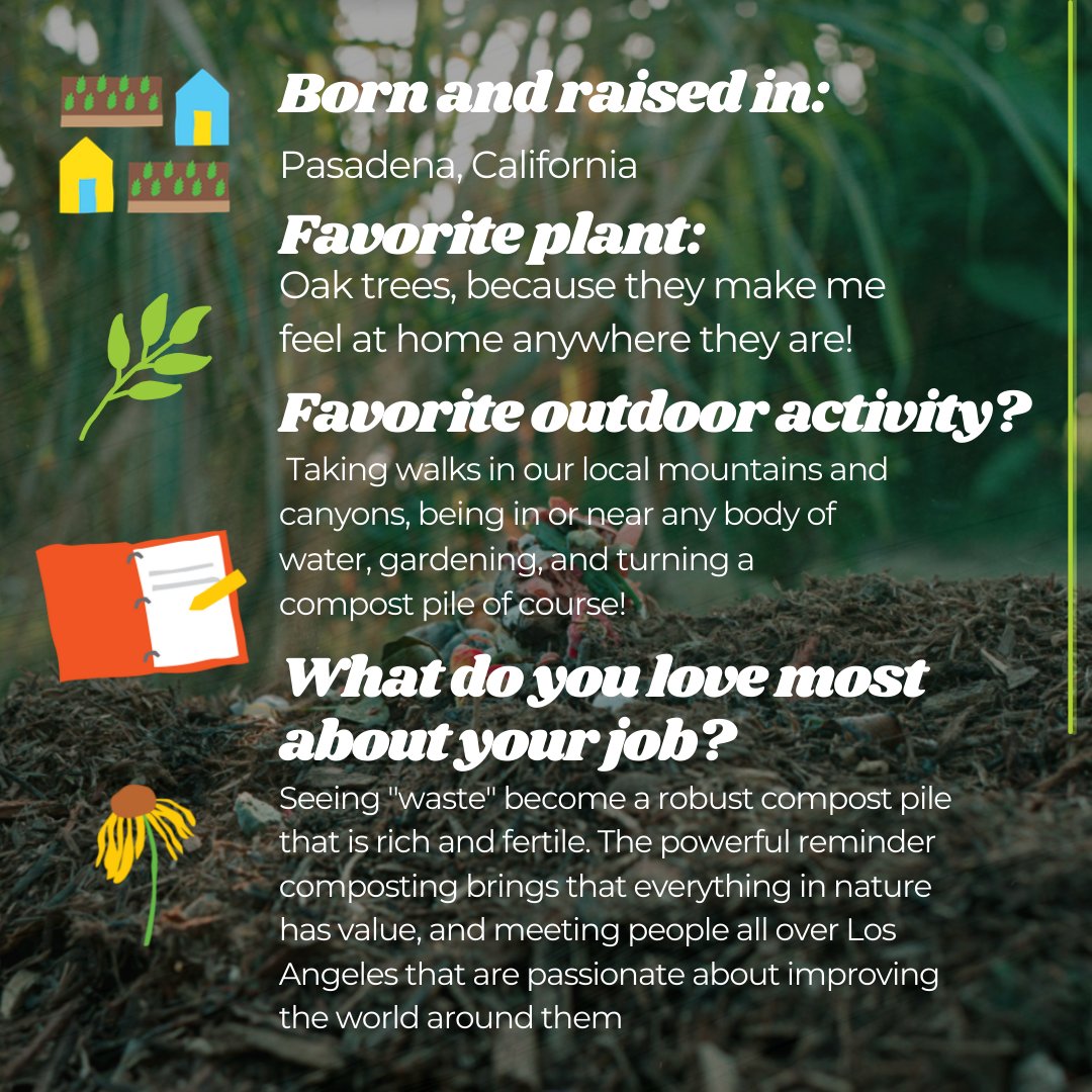 ⭐STAFF SPOTLIGHT: Gina Vollono⭐⁠⁠

Learn more about Gina, our Projects and Operations Manager, and hear from her THIS THURSDAY at our Virtual Workshop: Anyone Can Compost at 5pm! Registration is required, so RSVP today at compostearthmonth.eventbrite.com
⁠
