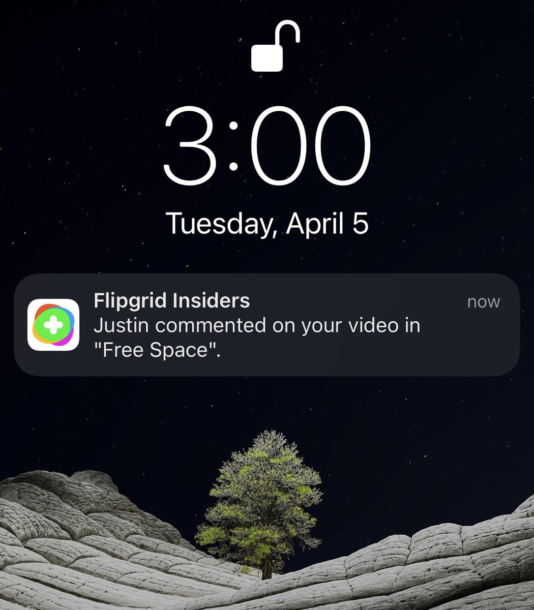 Taralson's tweet image. You asked, we listened. TWO big updates to the @Flipgrid mobile app!

🔥Now you can get a push notification when someone posts to your topic or comments on your vid.

🔥When you click a Flipgrid link from your phone, it will automatically jump you into the app.

#FlipgridFever