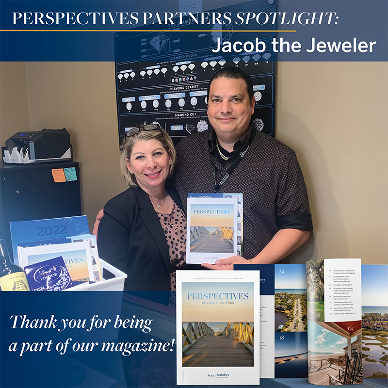 PeaceSIRSC's tweet photo. Many thanks to Jacob the Jeweler for being a featured partner in our first edition of Perspectives magazine! You can see their ad here: https://t.co/nDtUYSSRVp
#jeweler #finejewelry #myrtlebeachsc #myrtlebeach #marketcommon #peacesir https://t.co/pAt5kk90oF