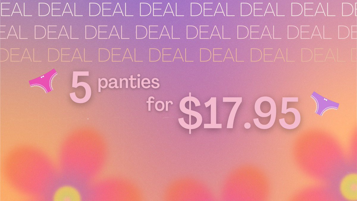 PINKBoiseState's tweet photo. DEAL DEAL DEAL!  #VSPINK #PANTYPARTY https://t.co/ctmuxjNfbF
