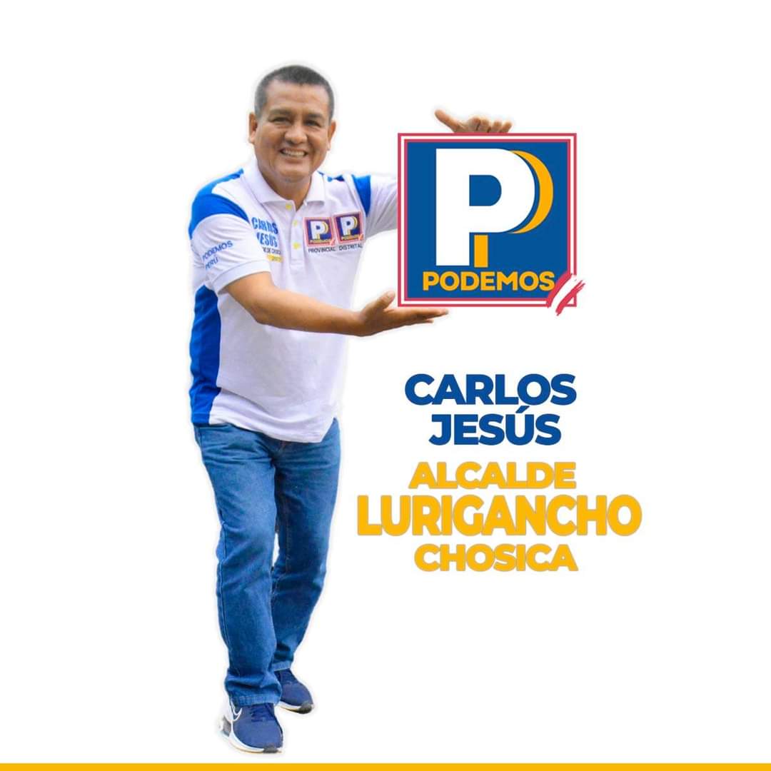 Carlos_JesusPP's tweet photo. ¡La seguridad está por llegar a Chosica!
Marca las dos 🅿️🅿️ de @podemos_peru 
@DanielUrresti1 por Lima y Carlos Jesús por Lurigancho Chosica. https://t.co/E3Io9mp6Ox