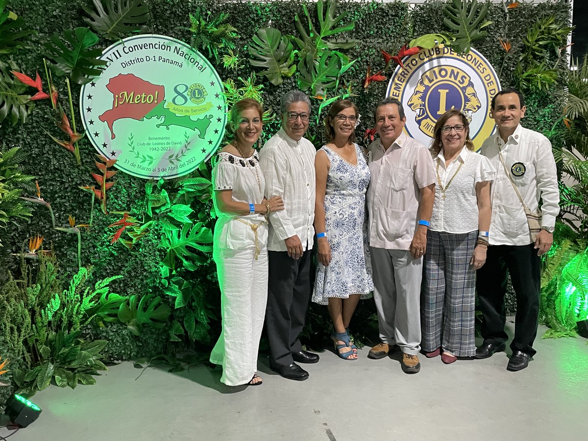 CLdeBalboa's tweet photo. Algo de la participación del Club de Leones de Balboa en la XLVII Convención Distrital de la Asociación Nacional de Clubes de Leones. Realizada en David, Chiriquí del 31 de marzo al 3 de abril. Gracias a los anfitriones y súper agradable volvernos a ver!
@LeonesD1Panama 
#WeServe https://t.co/E6XqFNdBc3