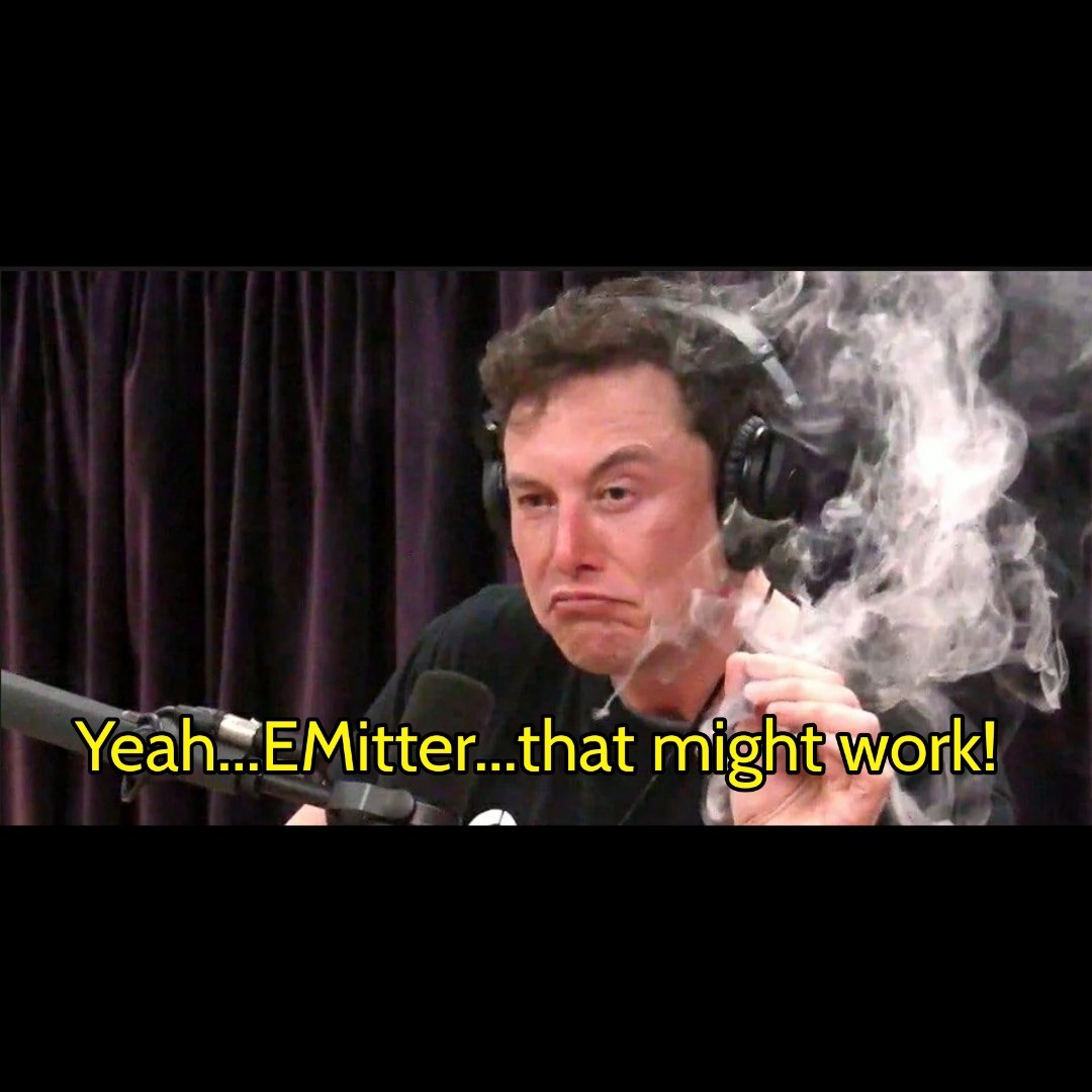 Colbie28's tweet photo. Welcome to EMitter!! @elonmusk
#CleanHouse #LetsEdit #BringBackTrump Boss move π https://t.co/jayYKlejIF