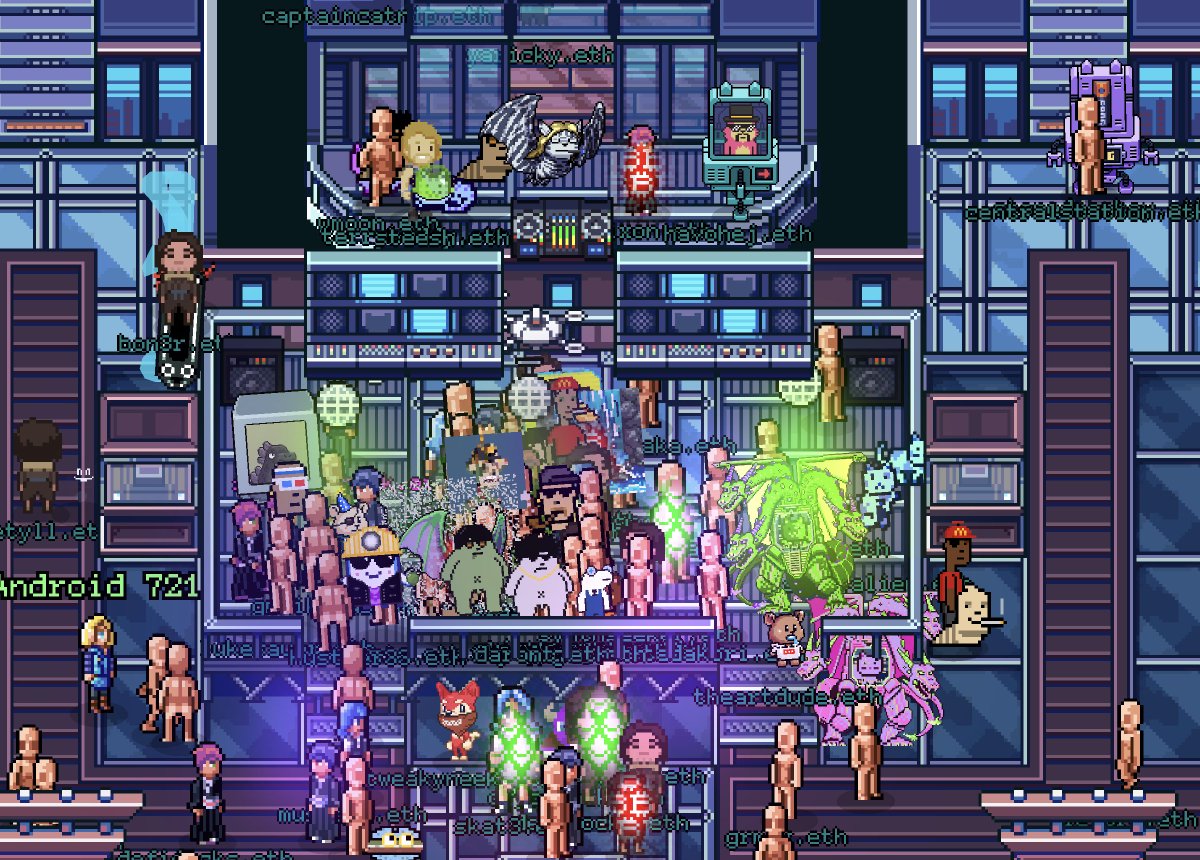 Dancing. Celebrating. <a href="/Worldwide_WEB3/">Worldwide Webb</a> Landholder party has BEGUN! FYI, you can't see me because I am in the middle of the dance floor! 😂🕺🪩