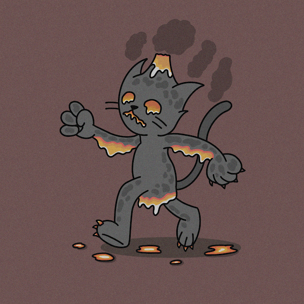 Proud to announce I've acquired the best 1/1 of the <a href="/FelineFiendz/">Fiendz</a> collection. It is hard to resist these guys, this project, this team, and this community. The enthusiasm is palpable!!