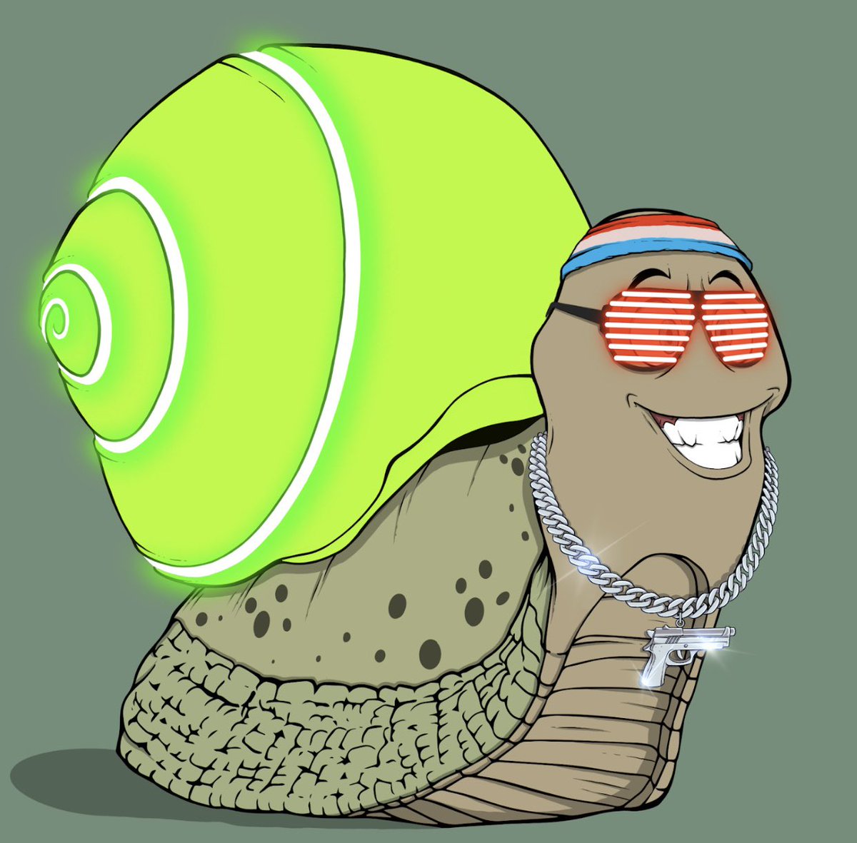 Just minted this badass <a href="/WarSnails/">War Snails</a>