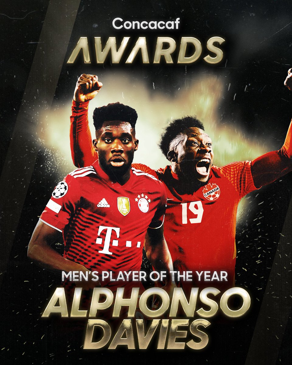 cezar_g's tweet photo. 🏆Mejor Jugador CONCACAF🏆
Alphonso #Davies recibe el premio al mejor jugador masculino de la CONCACAF.
Aún recuerdo cuando era un desconocido extremo del Vancouver #Whitecaps.
¿Quién habrá sido el Director Deportivo que le puso el ojo? 👀🙃
#trestoques #fcbayern #phonzy https://t.co/nbm6THDJr2