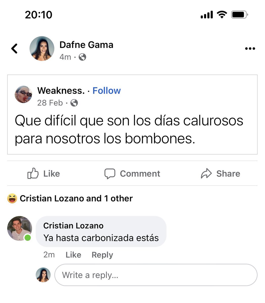 Si tu novio no te hace bullying ahí no es <a href="/CrstianLozanoF/">Cristian Lozano</a>