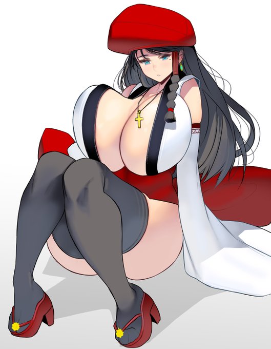 巫女さんおっぱい 