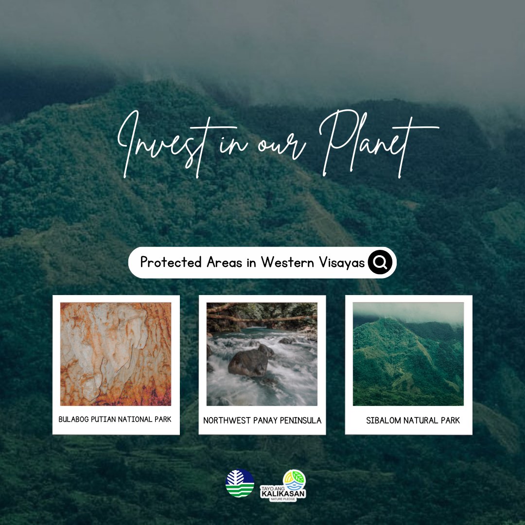 DenrVisayas's tweet photo. Our planet is covered in beautiful landscapes, from towering mountains and vast forests, to the rolling waves of oceans and wetlands filled with life! 
This #monthoftheplanetearth, join us in celebrating these special places here! Explore the different Protected Areas of WV. https://t.co/8pF4TpMsHv