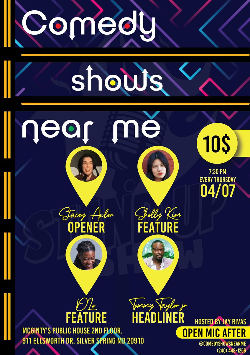 Comedy Shows Near Me tweet media