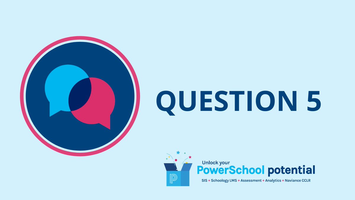 MyPowerSchool's tweet photo. Q5: A deep dive into the Talent Index indicated high-performing districts onboard new hires in 5 hours or less.
How long does it take in your district? What types of technology/systems have helped speed up the process at your school/district?
#K12Talent #edchat #PSchat @_AASPA_ https://t.co/WEi26CZbqu