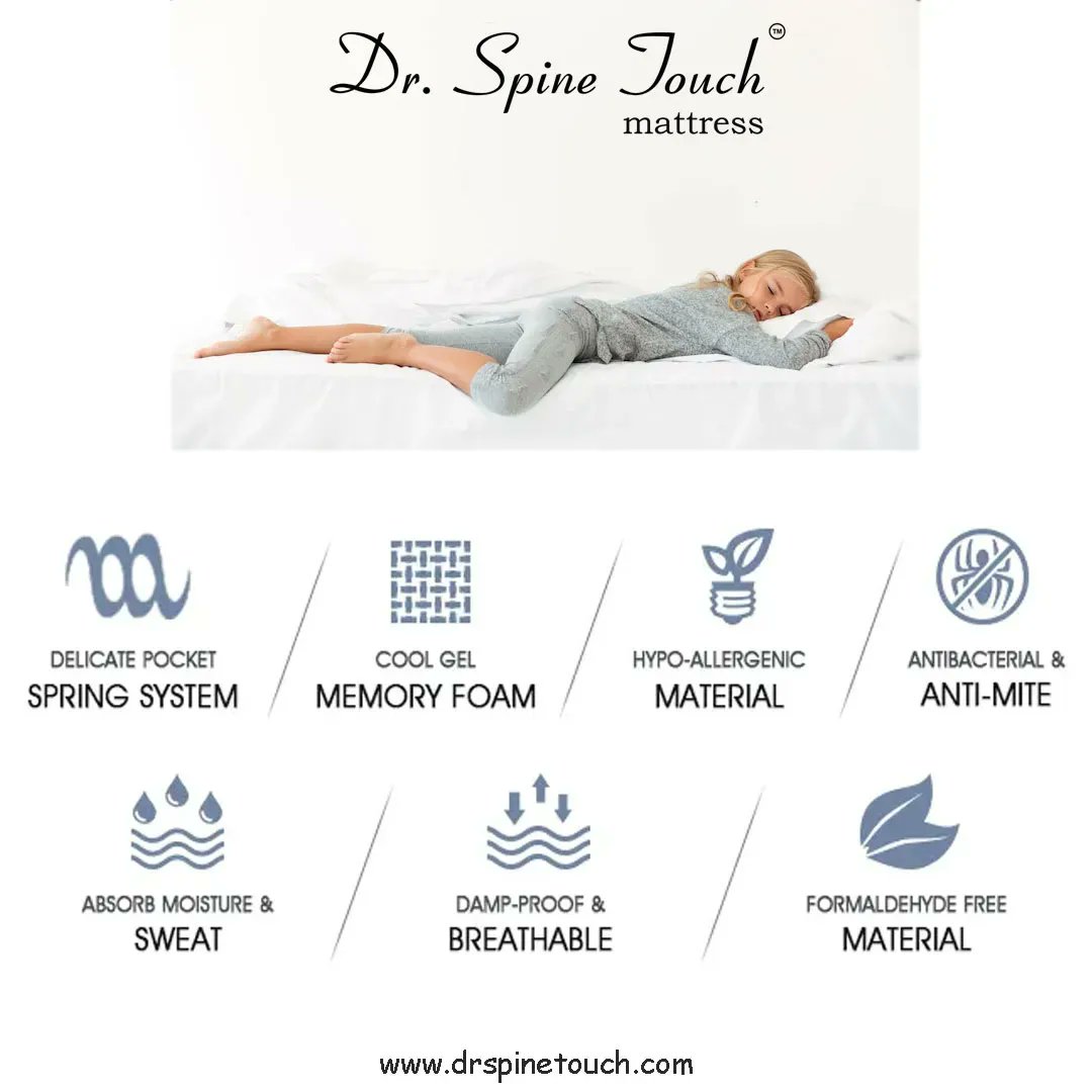 We think about you!
Know why we assure the best!
Bringing to you superior quality affordable mattress with numerous health & psychological benefits.

#drspinetouch #mattress #orthopaedicmattress #choosethesbest #premiumquality