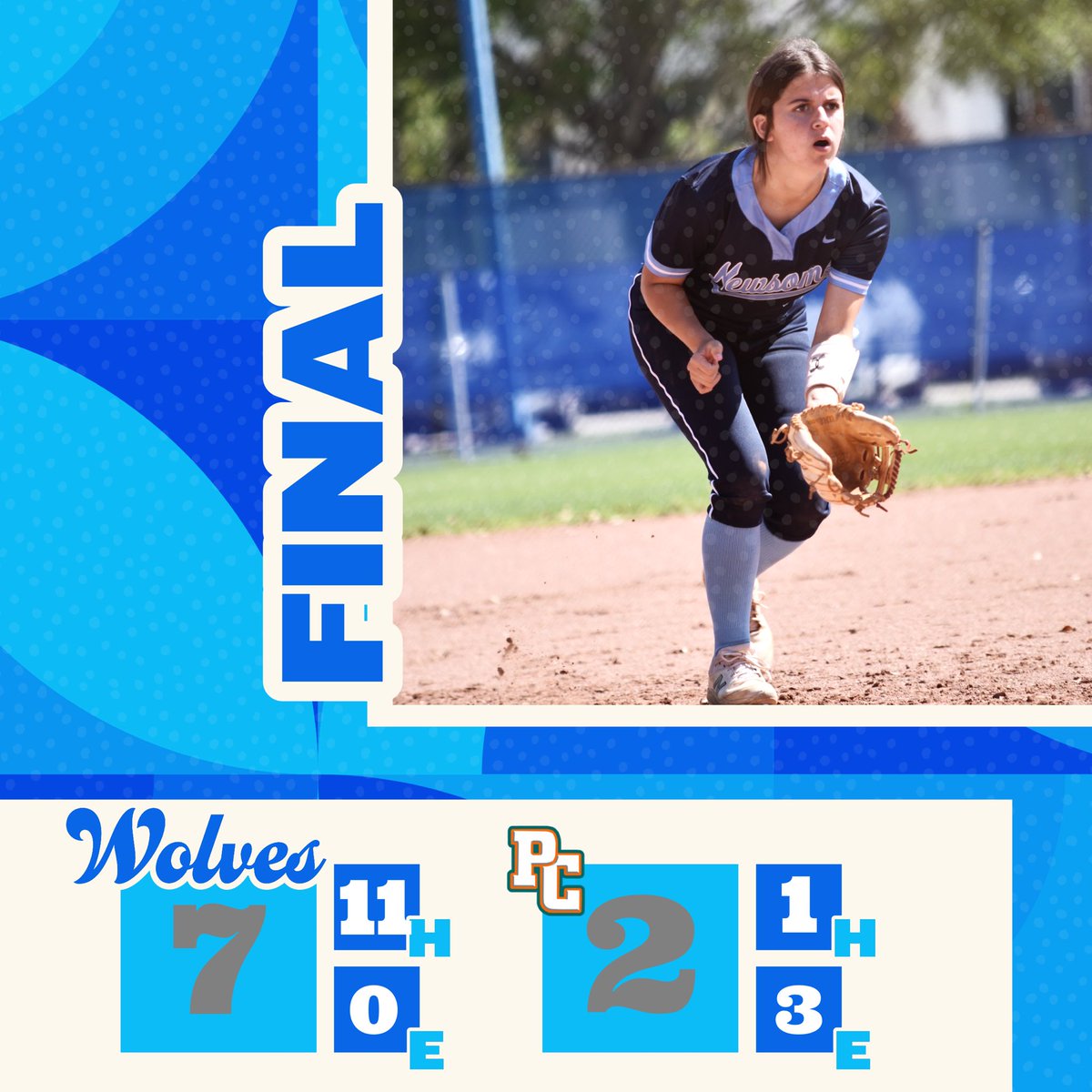 Newsome Wolves Softball tweet media