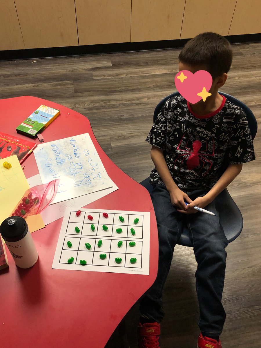 What a SWEET time in Math practicing addition using 10 Frames! <a href="/SchoolWestgrove/">Westgrove School</a>