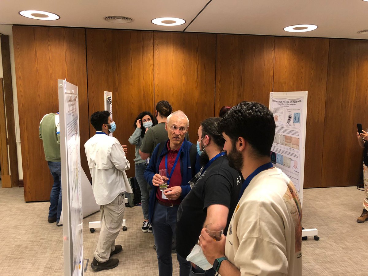 ciac2022's tweet photo. Here are some highlights of the awesome poster session! As expected, the cephalopod community delivered grandly! Thank you all for sharing your amazing science and flying your cephalopod flag so proudly 😍❤️🎉🐙🦑
@cephCIAC #ciac2022 #cephalopods https://t.co/zk7BNhpAn9