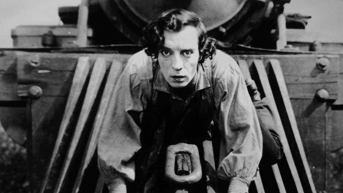 MarioFederman's tweet photo. Buster Keaton 
"The General" ("El Maquinista de La General")
Buster Keaton,  1926 https://t.co/fn8Fr6QDc8