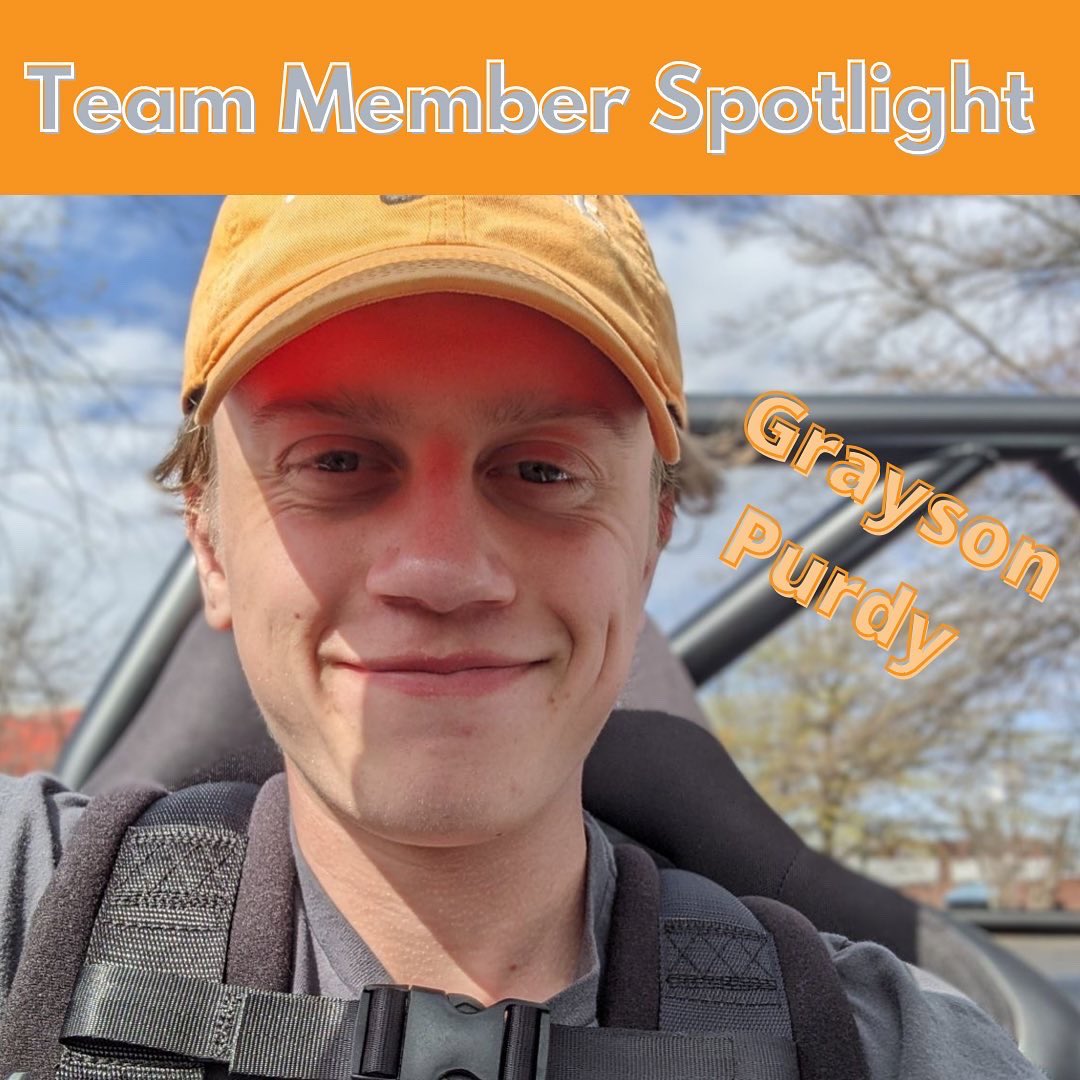 EcoCarUTK's tweet photo. This weeks spotlight is all about Grayson Purdy! Grayson has always had a love for cars and has been a perfect fit on our team!

He is interested in getting an internship hopefully in manufacturing or something similar to the work he’s doing on our team.

#ecocar #spotlight https://t.co/3ESO0QWzft