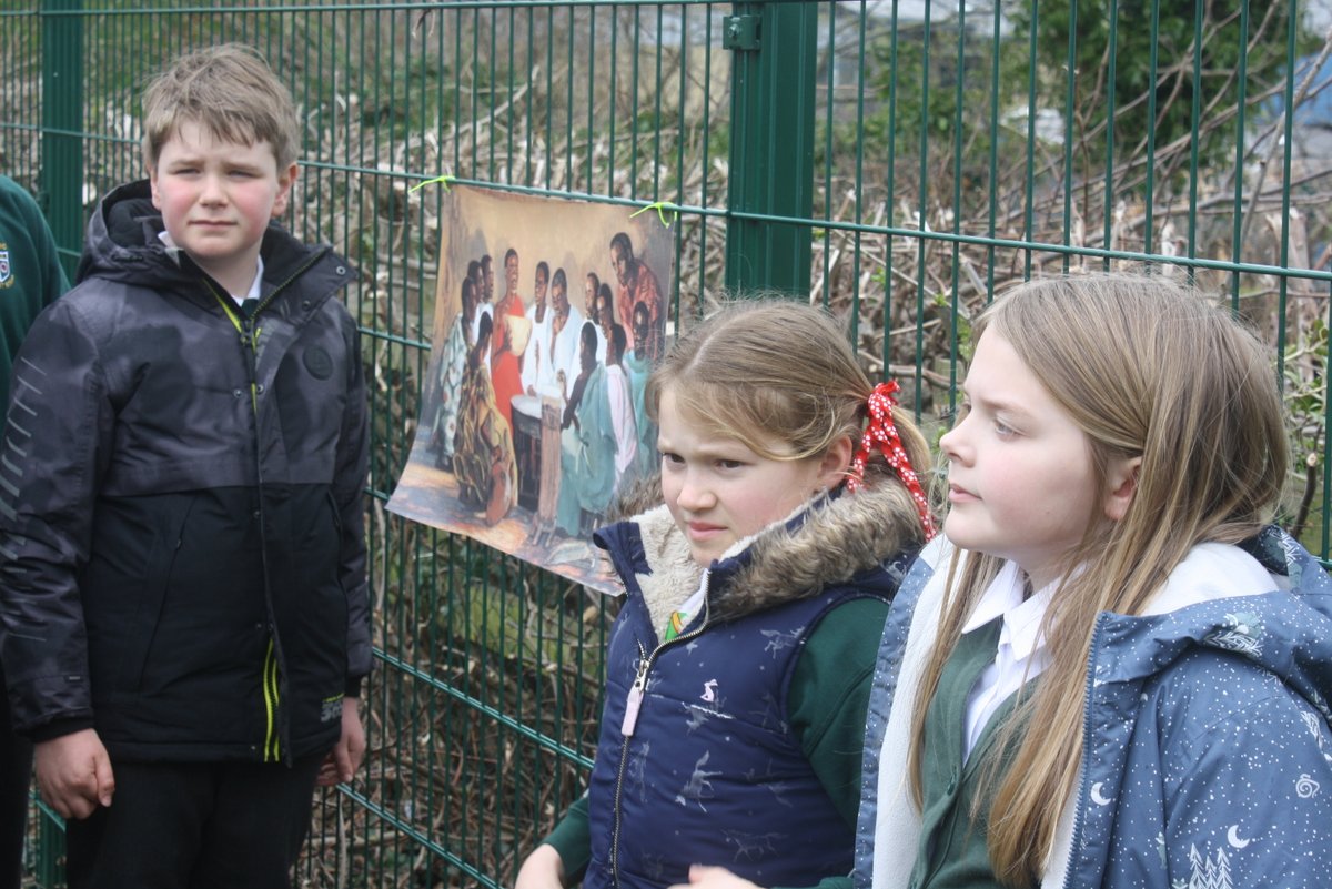 We love being a big part of our Richmond Methodist Church community and loved welcoming Rev Julia, Rev Kathleen and our very own Rachel Pinkney into school today. Working with our Year 5/6 children to explore the Easter story,'Stations of the Cross' &amp; Easter crafts. Thank you.