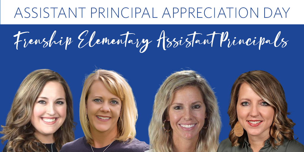 FrenshipISD's tweet photo. πCheck out these AWESOME APs!π
Today is Assistant Principal Appreciation Day and we have the eight BEST Elementary Assistant Principals around!
#FrenshipWay #assistantprincipalappreciation https://t.co/3FPExYvQZF