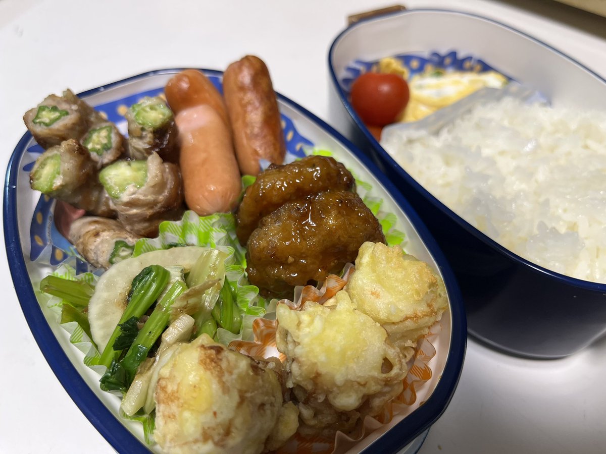 shoko_bit's tweet photo. 新年度初の娘のお弁当。いってらっしゃーい。高二もがんばってね。#おべんとう #高校2年生 #新年度 #宿題終わってますか https://t.co/xutz8mha5k