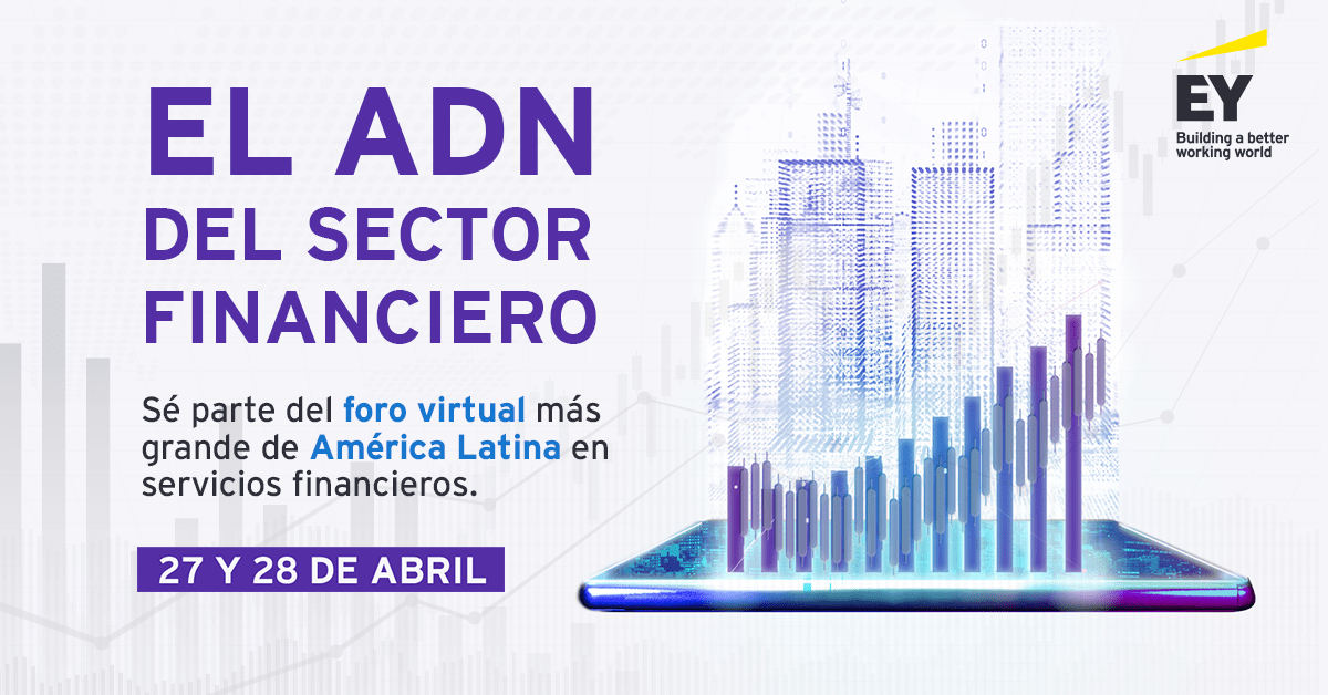 EYColombia's tweet photo. Participa en el foro virtual "El ADN del Sector Financiero", el cual reunirá a los líderes de la industria en la región, quienes analizarán las tendencias y los temas claves del sector.

Inscríbete sin costo en 👉 https://t.co/Z3JTQ1KjSC https://t.co/jdsBNcoGnn