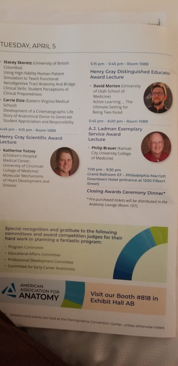 #Anatomy22 Dr. David Morton  discusses #activeLearning, the ultimate setting for being two-faced