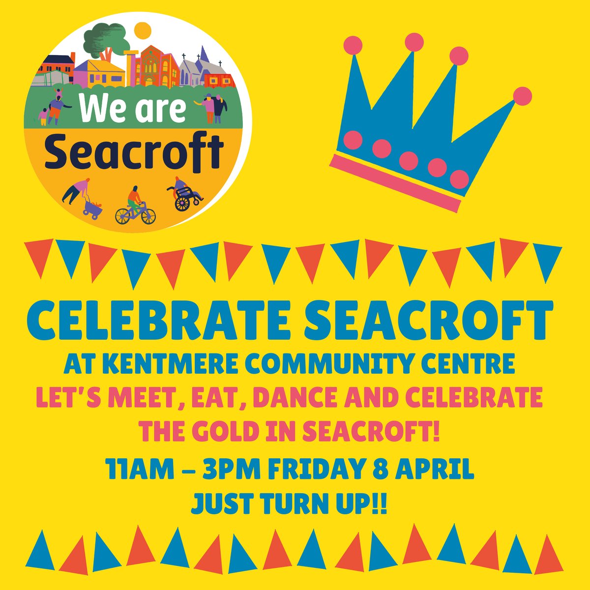 Activities for little ones with lunch! 

Wednesday: Street Party 10am -2pm (all ages) Ramshead Field by Lime Pit Woods

Thursday: Roasts and Rascals 11:30am-1pm (all ages)  

Friday: Celebrate Seacroft 11am-1pm (all ages) 

<a href="/Child_Leeds/">Child Friendly Leeds</a> <a href="/gunn_amelia/">Amelia Gunn</a> <a href="/MartinDDean/">Martin Dean</a> <a href="/LeedsCommFound/">Leeds Community Foundation</a>