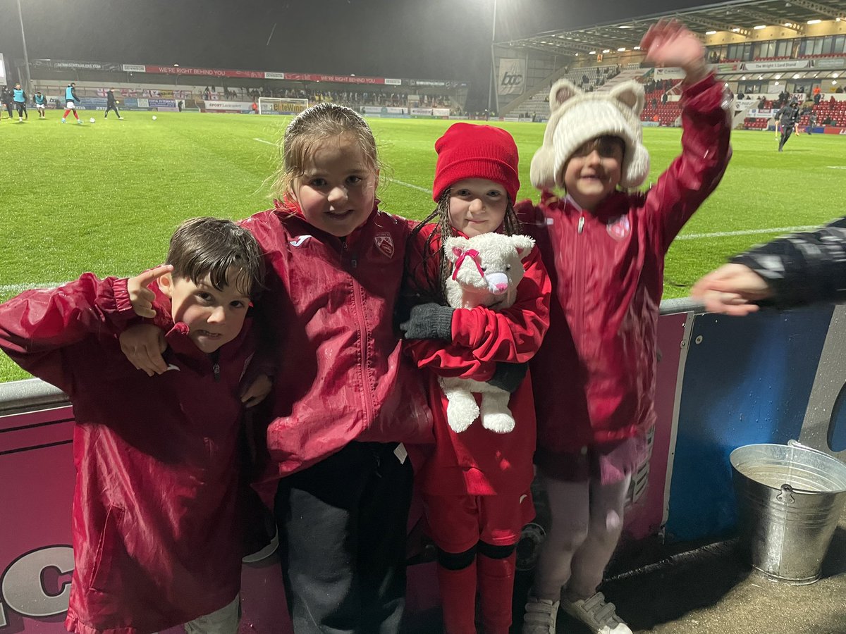 MorecambeLadies's tweet photo. What a fantastic night, albeit wet cheering on the mighty @shrimpsofficial tonight for #hergametoo Our girls absolutely loved being there this evening and WHAT A WIN!!!!! Thank you @mfc.community for the tickets, think we made up for the cost in chips and pies 😆
#oneclub https://t.co/kMKdvUj49Q