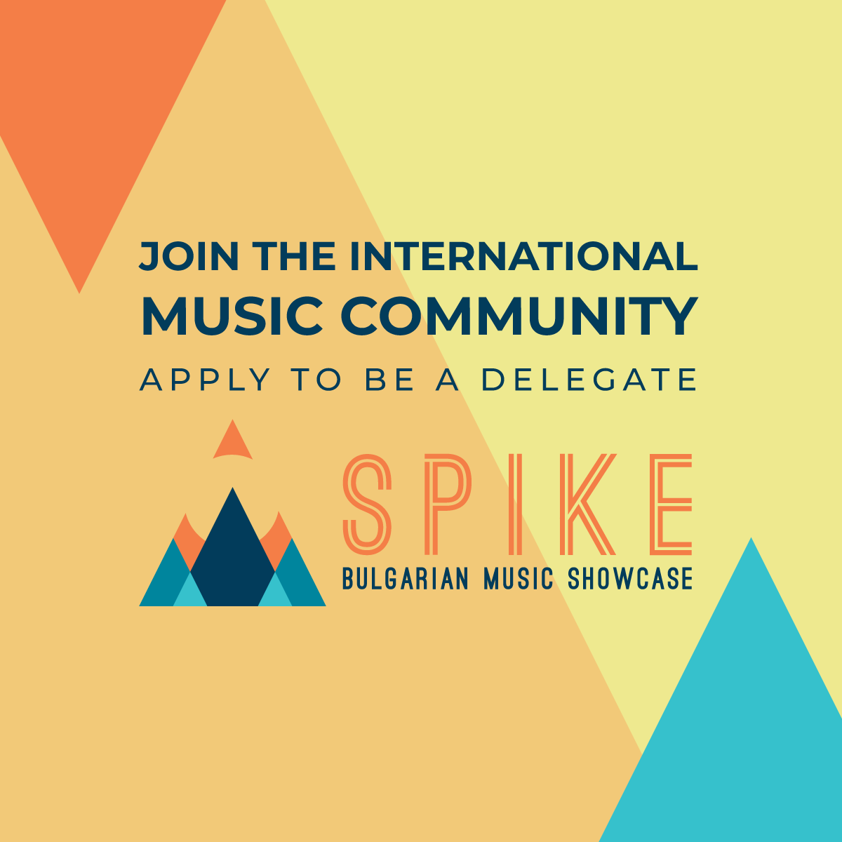 spikeshowcase's tweet photo. Join the International Music Community 🌍🎶

Apply to be a delegate at SPIKE Bulgarian Music Showcase NOW!

visit https://t.co/QfBVddR9qy for information

Don't Delay, Spaces are limited! https://t.co/3i0NqvBtLS