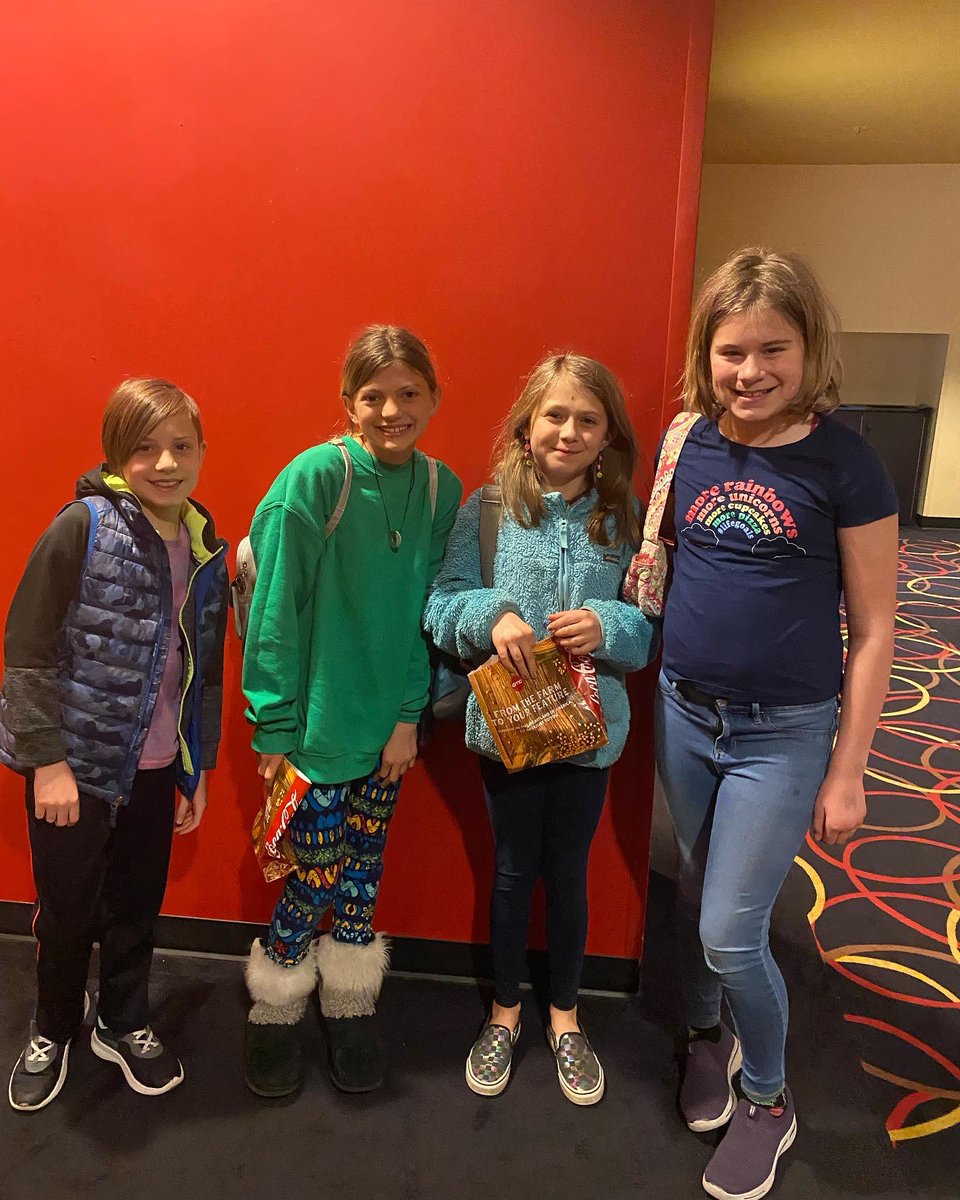 Met the staycationers for a movie today! Always good to see their sweet faces.❤️<a href="/CCE_Comets/">Clay Center Comets</a>