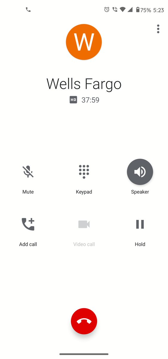 blesseddriver1's tweet photo. 38 minutes to speak to a representative.  Really @WellsFargo @Ask_WellsFargo 😡😡😡 https://t.co/lpUJNlQgQS