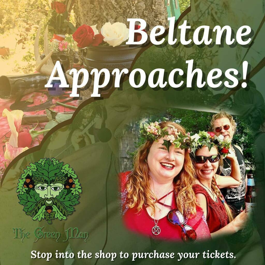 greenmanstore's tweet photo. We can’t wait to see all the happy smiling faces!
.
.
.
.
.
.
#paganism #witchcraft #thegreenmanstore #spiritual #beltane #mayday #maypole #springtime #traditionalwitchcraft #oldways #hornedgod #triplegoddess https://t.co/sTK5l7RNXV