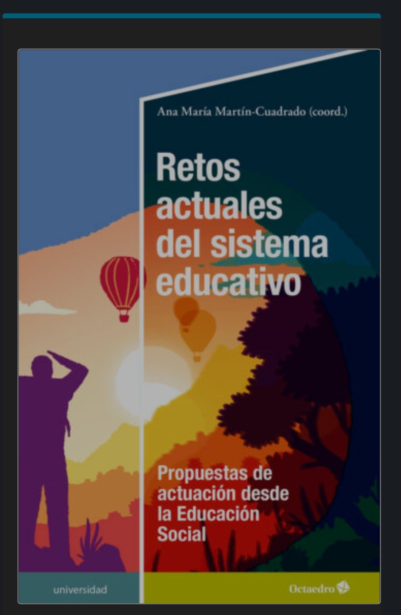 ANACOIE's tweet photo. Pues...ya tenemos libro.
En https://t.co/8VzQ0FCsyX se puede encontrar. 
Un trabajo que surge del trabajo compartido entre docentes de @EducacionUNED
y profesionales de la #EducaciónSocial
@CGCEES @CarmenRuizRepul @lomenacho https://t.co/pf7cXtMyoe