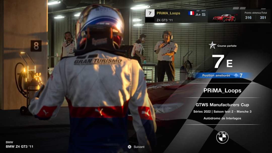 PRiMA_Loops's tweet photo. FIA Manufacturer Round 3 
P14-> p7 --> 316 pts 
Replay on my YT channel :
https://t.co/ICxGnsoCBv

#fia #GT7 #simracer #bmw #z4 #interlagos #primaEsport https://t.co/kiTyRUZ4Lg